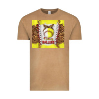 Vintage Camel raising ballers with baseball and softball leopard tumbler tbs Vintage Tee - TumblerDesignByShophia