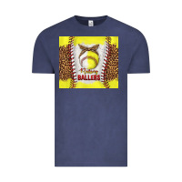 Raising Ballers With Baseball And Softball Leopard Tumbler Tbs Vintage Tee | Teevron