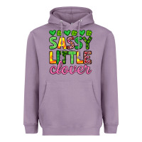 Lavender sassy little clover st patrick s day Heavyweight Hoodie - Artiststas
