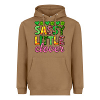 Toasted Coconut sassy little clover st patrick s day Heavyweight Hoodie - Artiststas