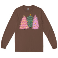 Chestnut christmas trees Long Sleeve Tee - CowGirlArtShop