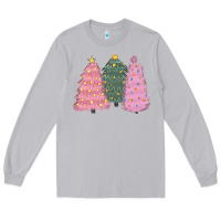 Moon Dust christmas trees Long Sleeve Tee - CowGirlArtShop
