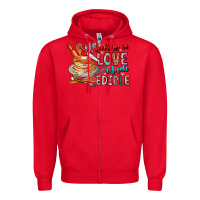 Red cooking is love made edible Zipper Hoodie - CowhideDigitalArt