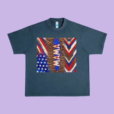 American Mama Urban Heavy Tee Designed By Tumblerdesignbyshophia