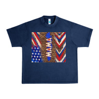 Navy American mama Urban Heavy Tee - TumblerDesignByShophia