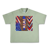 Oil Green American mama Urban Heavy Tee - TumblerDesignByShophia