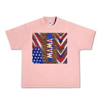 Salmon American mama Urban Heavy Tee - TumblerDesignByShophia