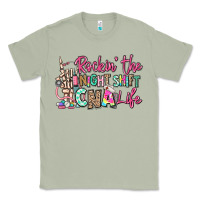 Matcha rockin the night shift cna life Classic Tee - RanaPortraitStore