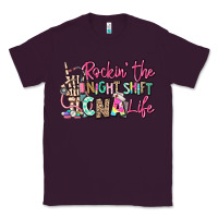 Plum rockin the night shift cna life Classic Tee - RanaPortraitStore