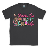 Smoke rockin the night shift cna life Classic Tee - RanaPortraitStore