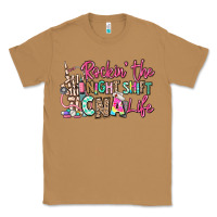 Toasted Coconut rockin the night shift cna life Classic Tee - RanaPortraitStore