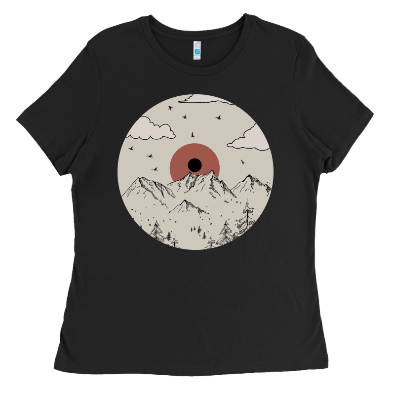 The Mountains Are Calling Ladies Tee by Bettercallsaul | Teevron