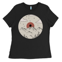 Black The Mountains Are Calling Ladies Tee - Bettercallsaul