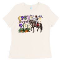 Bone cosmic cowgirl Ladies Tee - SublimationCraftShop