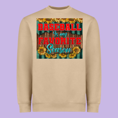 Baseball Is My Favorite Season Tumbler Heavyweight Sweatshirt Designed By Bundleandbundleshop