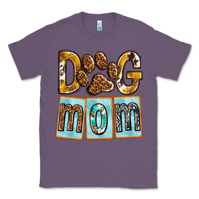 Dog Mom With Paw Classic Tee by texasbilliewilder | Teevron