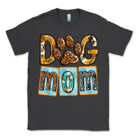 Smoke Dog Mom with Paw Classic Tee - texasbilliewilder