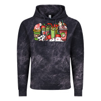 Cloud Black Cow and strawberry coffee cups Vintage Hoodie - HowdyJamesFarm