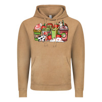 Vintage Camel Cow and strawberry coffee cups Vintage Hoodie - HowdyJamesFarm