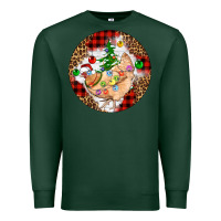 Sports Green Christmas chicken Premium Sweatshirt - Artiststas