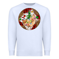 White Christmas chicken Premium Sweatshirt - Artiststas