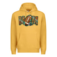 Mustard American football mom Premium Hoodie - Jasminsmagicworld