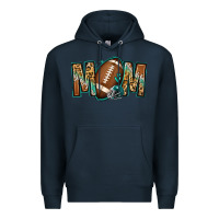 Navy American football mom Premium Hoodie - Jasminsmagicworld