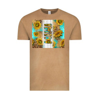 Vintage Camel western mother's day mimi with turquoise and sunflowers and leopard tu Vintage Tee - TumblerDesignByShophia