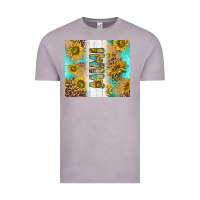 Vintage Zinc western mother's day mimi with turquoise and sunflowers and leopard tu Vintage Tee - TumblerDesignByShophia