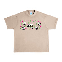 French Oak cute panda Urban Heavy Tee - TumblerDesignByShophia