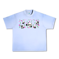 Grape Ice cute panda Urban Heavy Tee - TumblerDesignByShophia