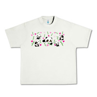 Pistachio cute panda Urban Heavy Tee - TumblerDesignByShophia