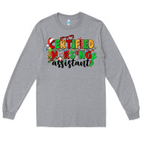 Heather Grey certified nursing assistant Long Sleeve Tee - CowGirlArtShop