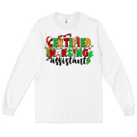 White certified nursing assistant Long Sleeve Tee - CowGirlArtShop