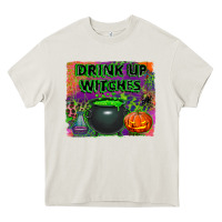 Cream drink up witches Heavy Core Tee - BundleAndBundleShop