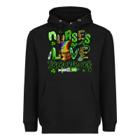 Black nurses love shenanigans st patricks day Heavyweight Hoodie - Artiststas