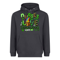Smoke nurses love shenanigans st patricks day Heavyweight Hoodie - Artiststas