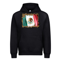 Foreset Green distressed mexico flag Urban Hoodie - BarkalooDesign