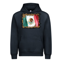 Navy distressed mexico flag Urban Hoodie - BarkalooDesign