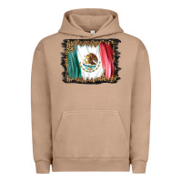 Pigment Burro distressed mexico flag Urban Hoodie - BarkalooDesign