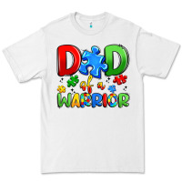 White dad of a warrior Premium Tee - Artiststas