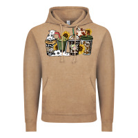Vintage Coffee Cowhide coffee cups Vintage Hoodie - HowdyJamesFarm