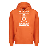 Carrot Let's Get Baked Smoking Weed Funny Christmas Gift 1 Premium Hoodie - lanVoArt