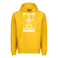Lemon Let's Get Baked Smoking Weed Funny Christmas Gift 1 Premium Hoodie - lanVoArt