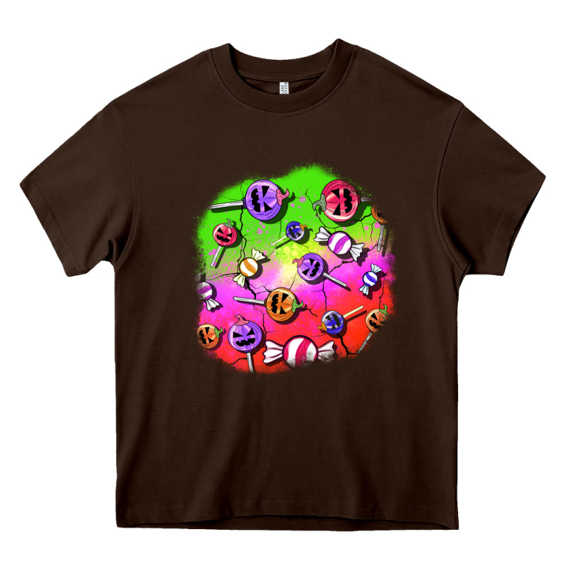 Halloween Candy  Patches Heavy Core Tee by BundleAndBundleShop | Teevron