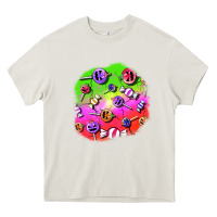 Cream halloween candy  patches Heavy Core Tee - BundleAndBundleShop