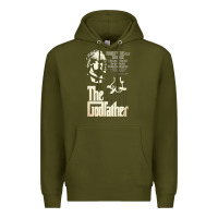 Army Green The Godfather Premium Hoodie - lanVoArt