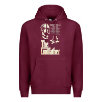 Burgundy The Godfather Premium Hoodie - lanVoArt
