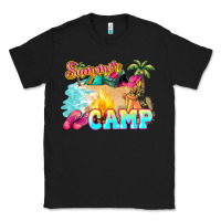 Black summer camp Classic Tee - NancyCooperArtShop