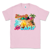 Bubblegum Pink summer camp Classic Tee - NancyCooperArtShop
